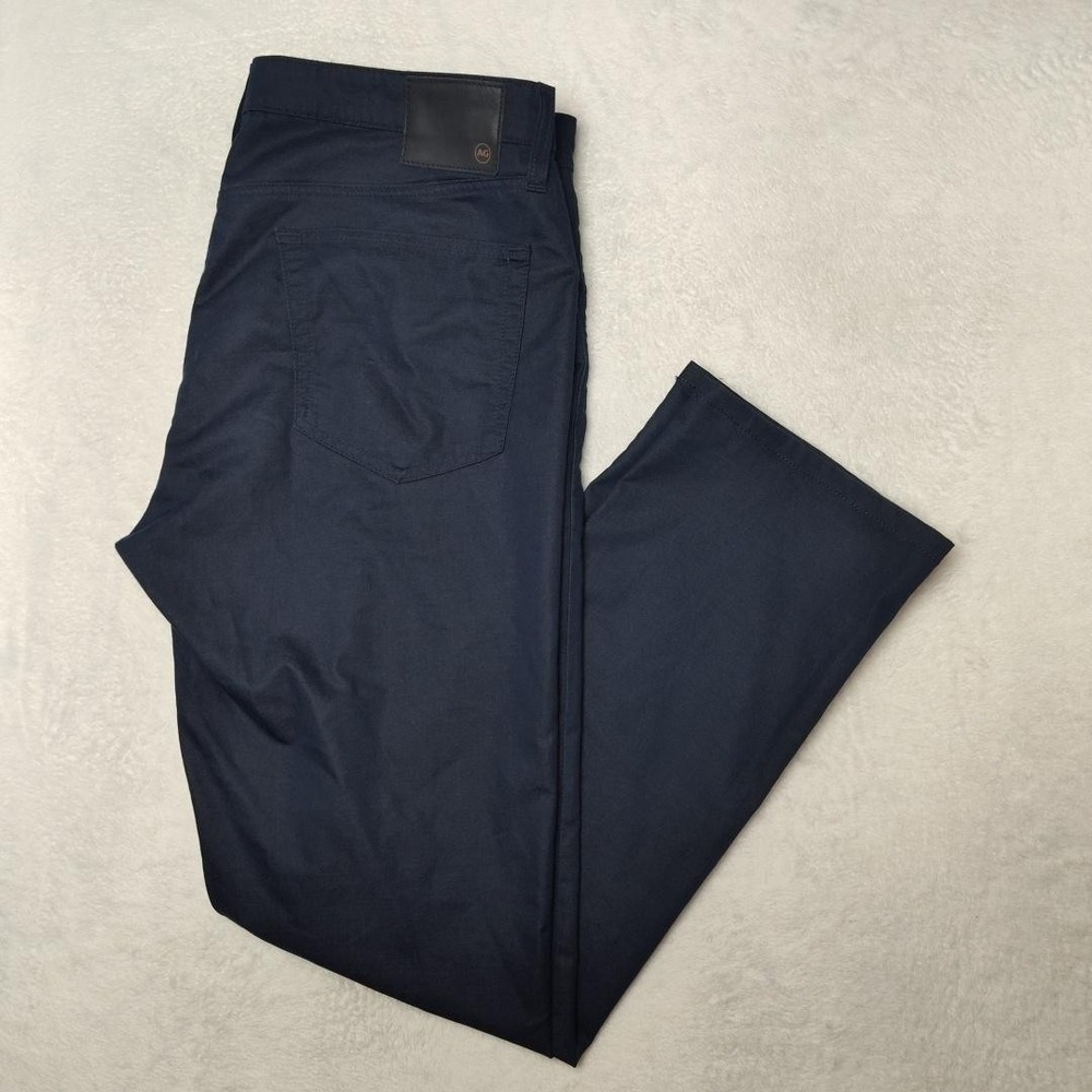 AG Adriano Goldschmied Jeans Pants Mens 38x34 Blue Tellis Modern Slim Chino